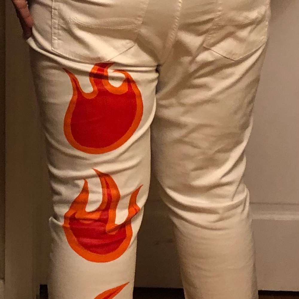 Painted Pants designed by  @etherealamari